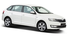 lgw airport skoda rapid spaceback